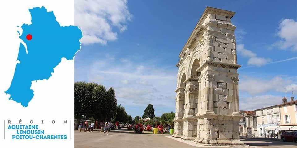 Le Clos Des Oiseaux Saintes Exteriör bild